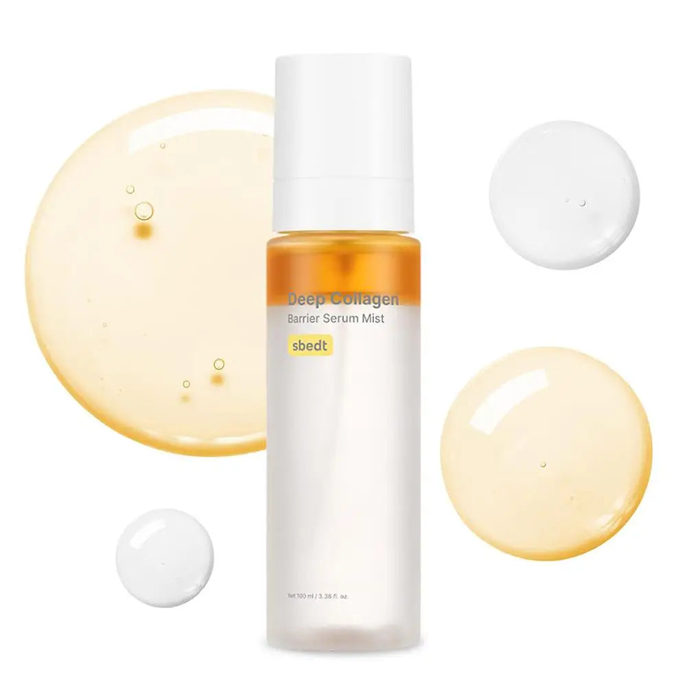 Korean Sbect Facial Skin Care Set - Collagen Silk Peptide Ampoule, Boosting Cream Serum, Retinol Capsule, Revitalizing, Brighten