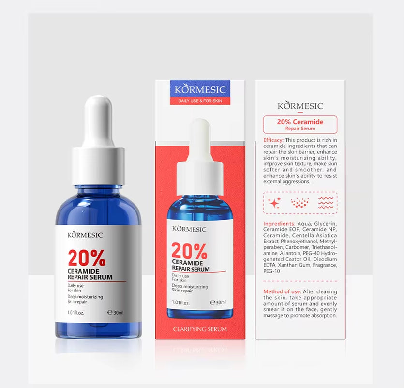AHA Rejuvenation Niacinamide Brightening Face Serum Hexapeptide Ceramide Panthenol Essence anti Wrinkle Nourishing Skin Care