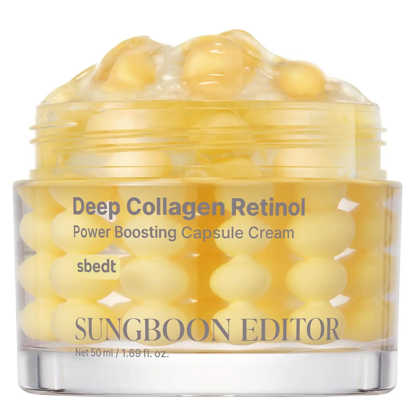 Korean Sbect Facial Skin Care Set - Collagen Silk Peptide Ampoule, Boosting Cream Serum, Retinol Capsule, Revitalizing, Brighten